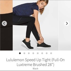 Lulu Speed Up Tight Full on Luxtreme Brushed 28”